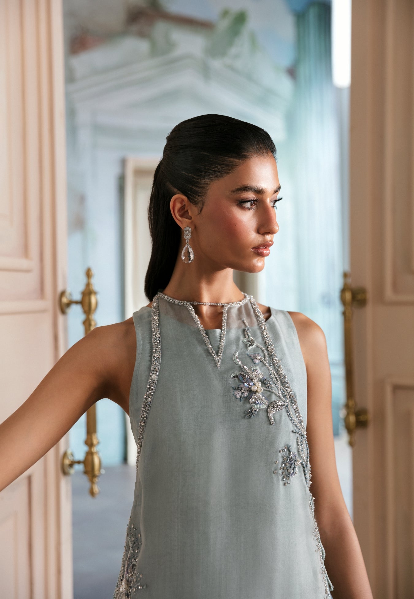 Ayesha and Usman | Bliss Luxury Pret | Moon stone by Ayesha and Usman - Designer Dress - Type: Ladies Clothes - Available at Libayah - 100% Original