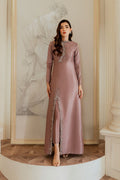Ayesha and Usman | Grape Wine Luxury Pret | Evara by Ayesha and Usman - Designer Dress - Type: Ladies Clothes - Available at Libayah - 100% Original