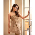 Ayesha and Usman | Grape Wine Luxury Pret | Medallion Gold by Ayesha and Usman - Designer Dress - Type: Ladies Clothes - Available at Libayah - 100% Original