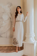 Ayesha and Usman | Grape Wine Luxury Pret | Daisy by Ayesha and Usman - Designer Dress - Type: Ladies Clothes - Available at Libayah - 100% Original