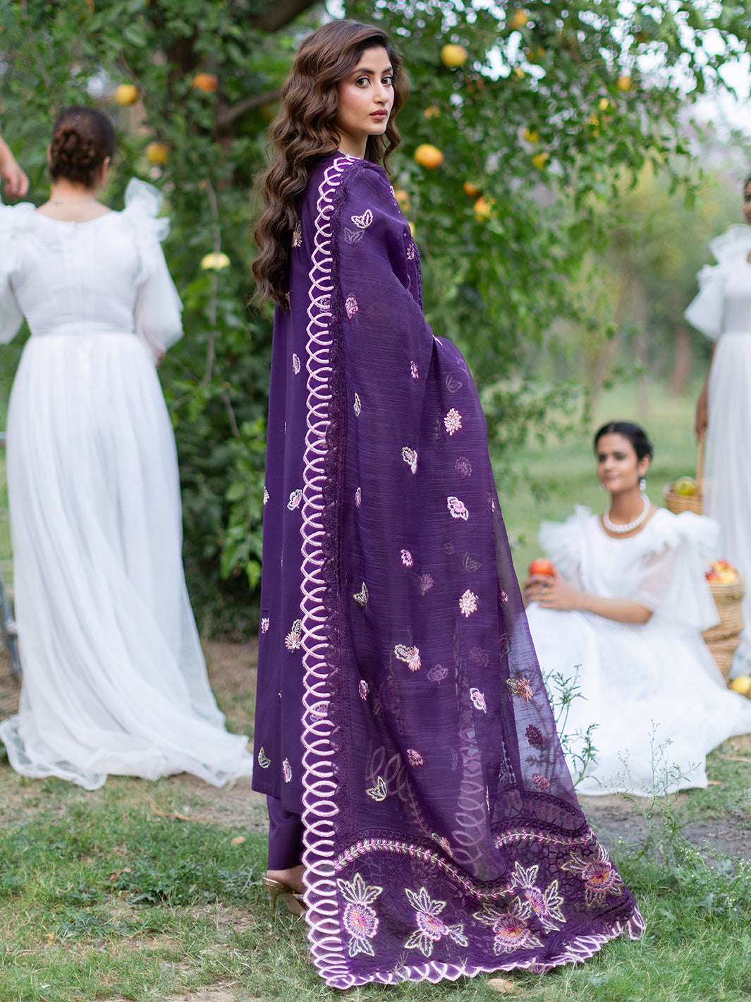 Mahnur | Sophie Luxury Lawn 25 | Ayra by Mahnur - Designer Dress - Type: Ladies Clothes - Available at Libayah - 100% Original