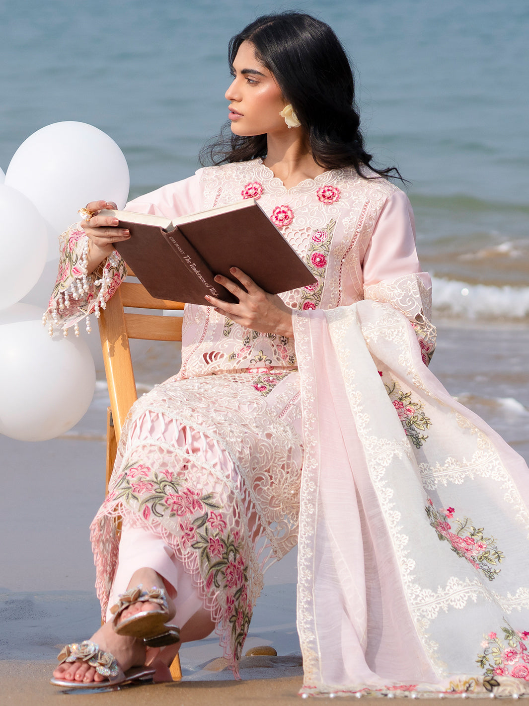 Mahnur | Sirena Luxury Lawn 25 | Azalea by Mahnur - Designer Dress - Type: Ladies Clothes - Available at Libayah - 100% Original