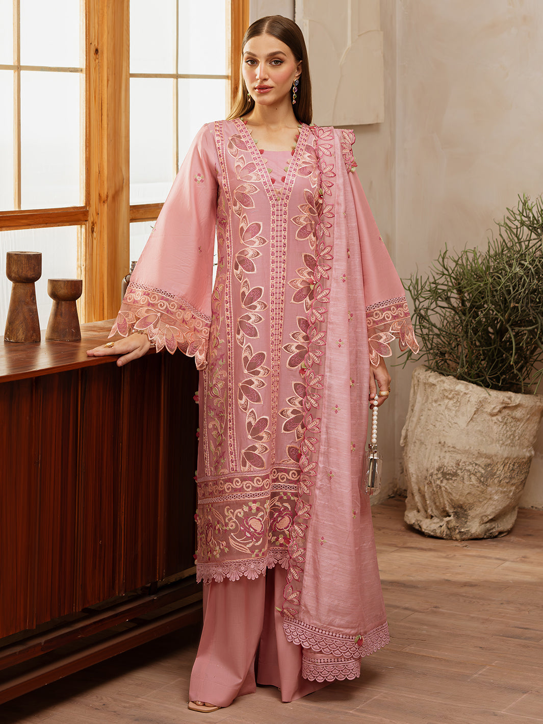 Mahnur | Florence Luxury Lawn 25 | AZMEY by Mahnur - Designer Dress - Type: Ladies Clothes - Available at Libayah - 100% Original