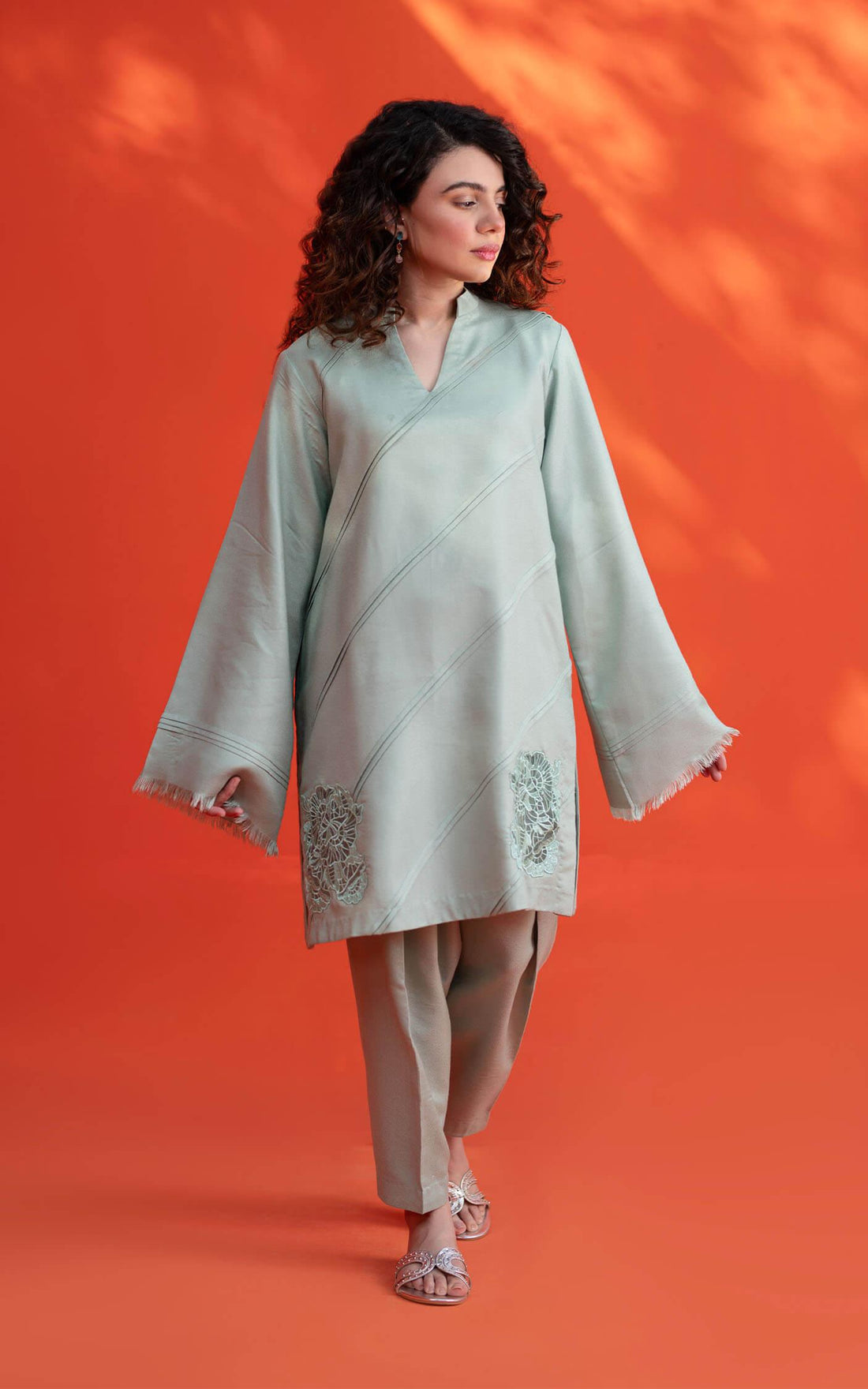 Asifa and Nabeel | Basic Pret 24 | Azure by Asifa and Nabeel - Designer Dress - Type: Ladies Clothes - Available at Libayah - 100% Original