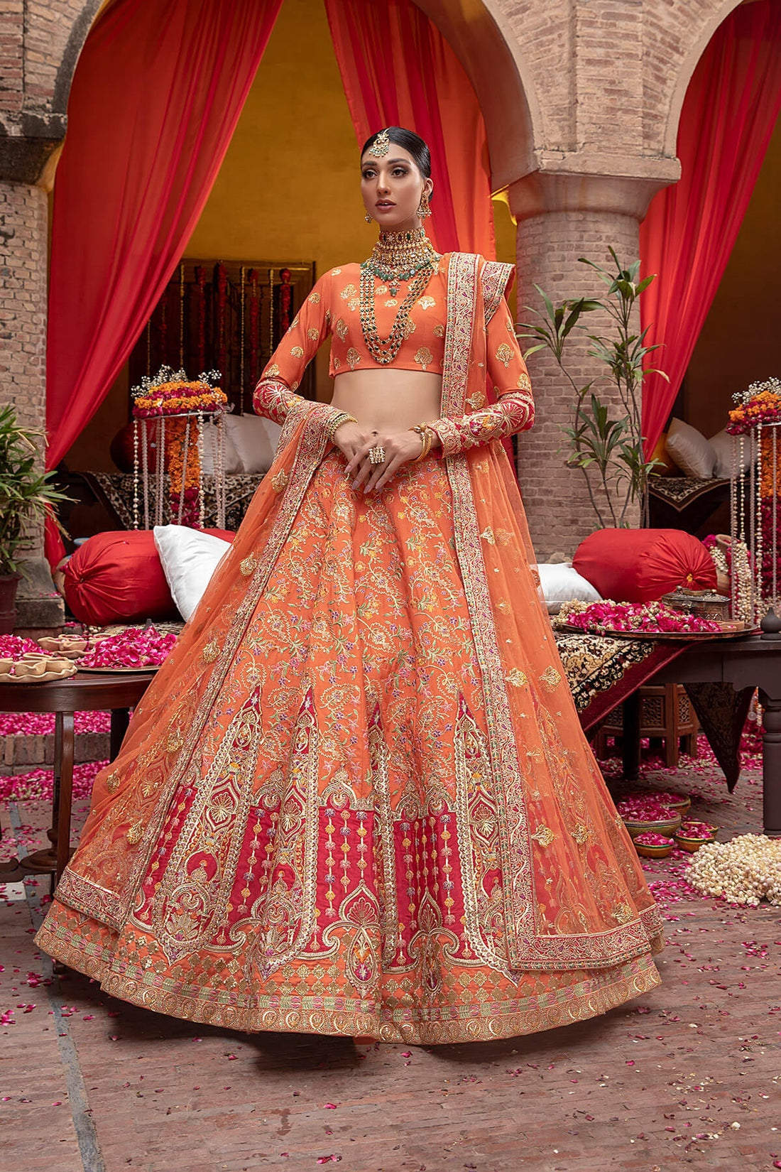 Mina Kashif | Wedding Formals | Afreen by Mina Kashif - Designer Dress - Type: Bridal - Available at Libayah - 100% Original