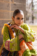Ittehad | Hussan e Jahan Lawn | SUBLIMATION DUPATTA by Ittehad - Designer Dress - Type: Ladies Clothes - Available at Libayah - 100% Original