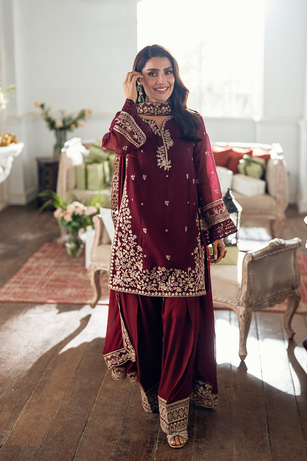 Azure | Vogue Formals | Berry Dusk by Azure - Designer Dress - Type: Ladies Clothes - Available at Libayah - 100% Original
