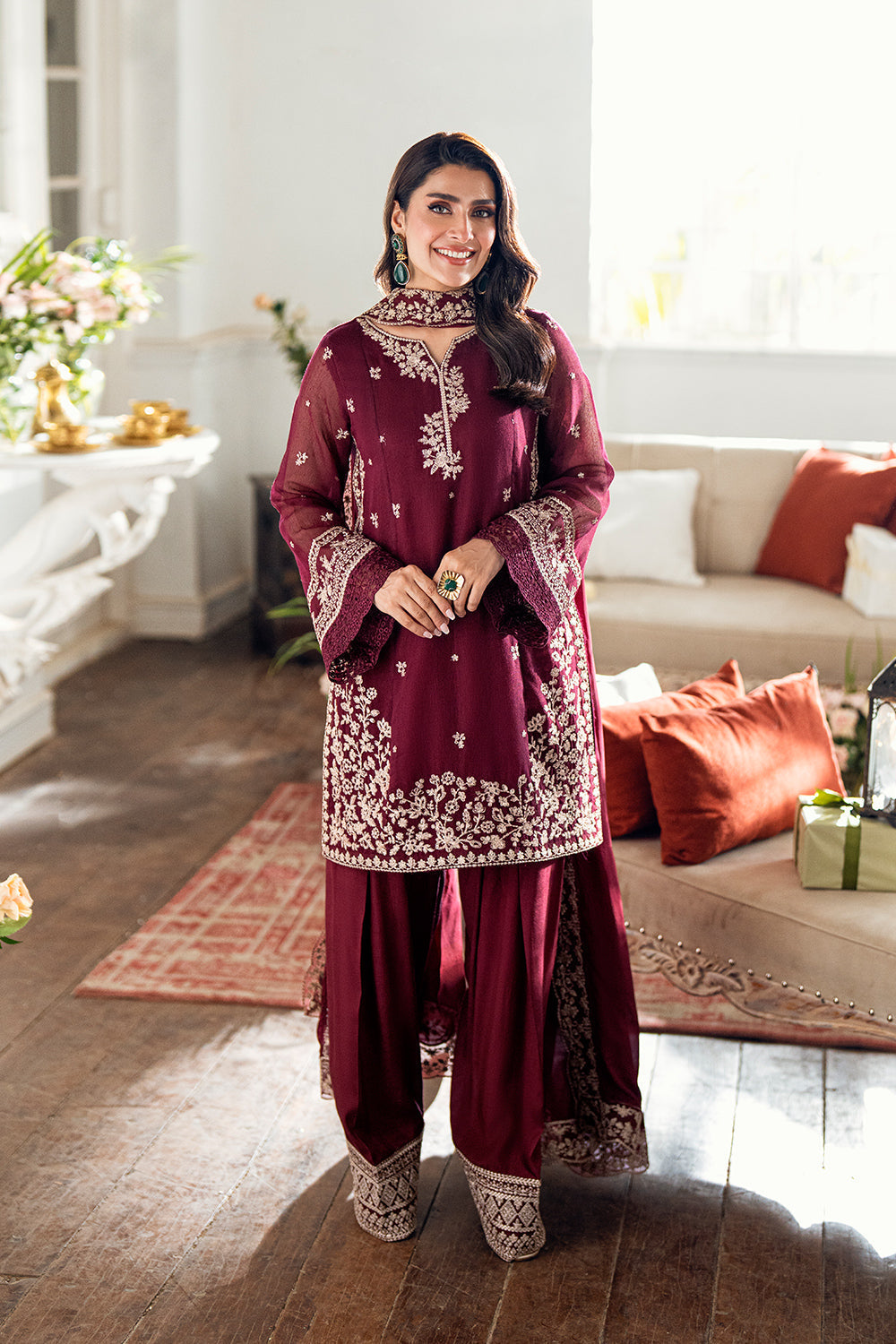 Azure | Vogue Formals | Berry Dusk by Azure - Designer Dress - Type: Ladies Clothes - Available at Libayah - 100% Original
