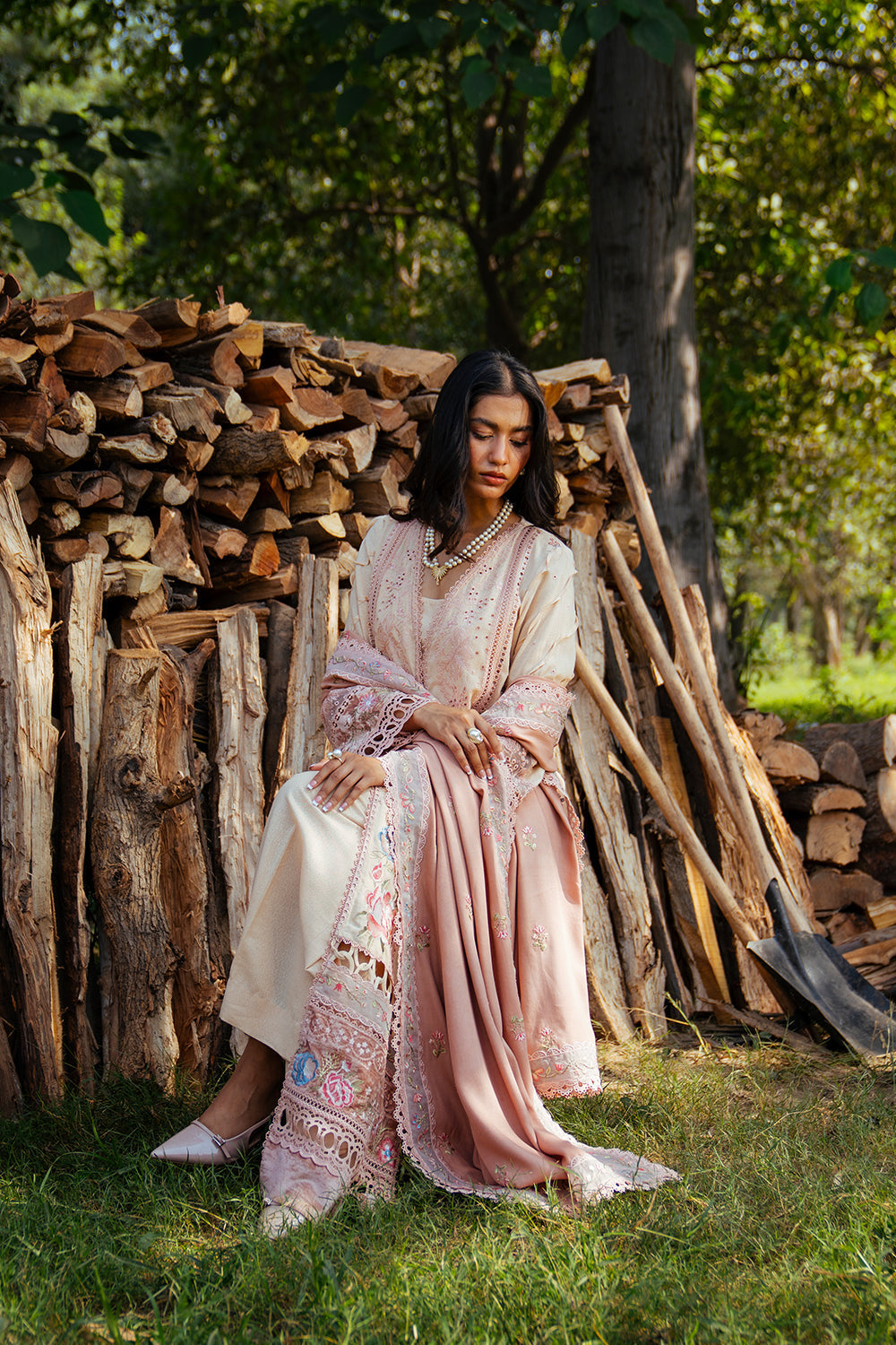 Saira Rizwan | Winter 2024 | LANA-SRW24-03 by Saira Rizwan - Designer Dress - Type: Ladies Clothes - Available at Libayah - 100% Original