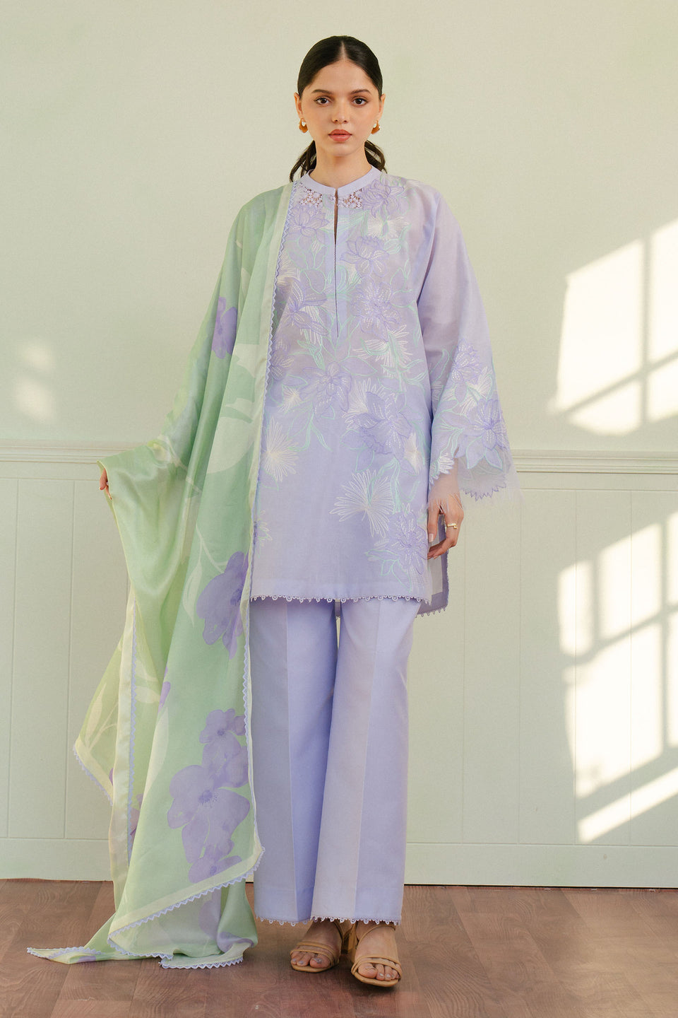 Zara Shahjahan | Coco Lawn 25 | BLOOM-1A by Zara Shahjahan - Designer Dress - Type: Ladies Clothes - Available at Libayah - 100% Original