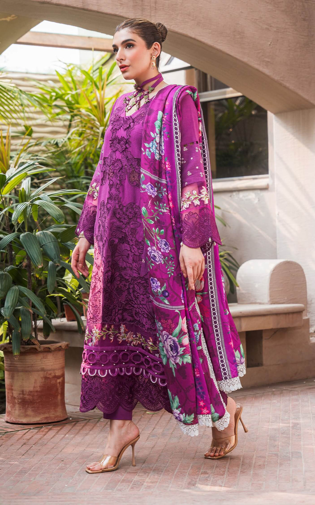 Asifa and Nabeel | Luxury Winter 24 | BLOOM WL-09 by Asifa and Nabeel - Designer Dress - Type: Ladies Clothes - Available at Libayah - 100% Original