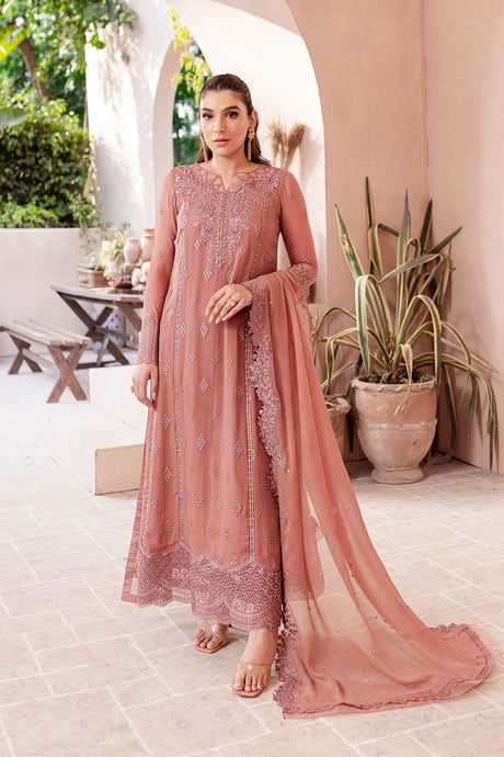 Azure | Ensembles Embroidered Formals | Berry Blooms by Azure - Designer Dress - Type: Ladies Clothes - Available at Libayah - 100% Original