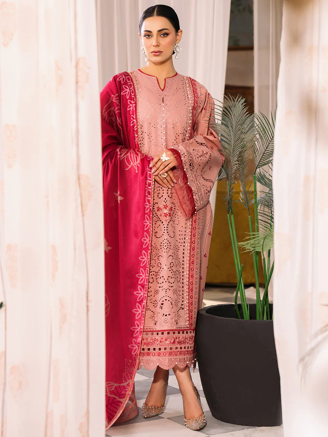 Bin Ilyas | La Hira Spring Summer 24 | 202-B by Bin Ilyas - Designer Dress - Type: Ladies Clothes - Available at Libayah - 100% Original