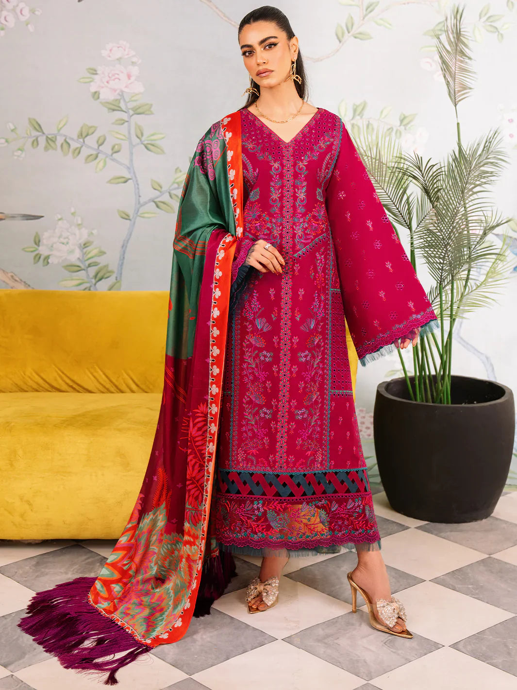 Bin Ilyas | La Hira Spring Summer 24 | 203-B by Bin Ilyas - Designer Dress - Type: Ladies Clothes - Available at Libayah - 100% Original