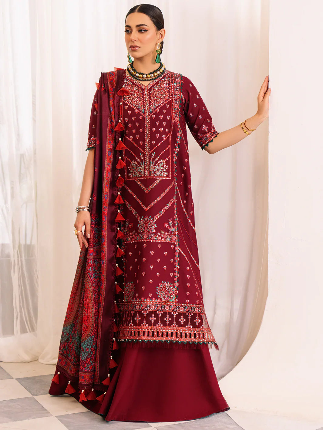 Bin Ilyas | La Hira Spring Summer 24 | 204-A by Bin Ilyas - Designer Dress - Type: Ladies Clothes - Available at Libayah - 100% Original