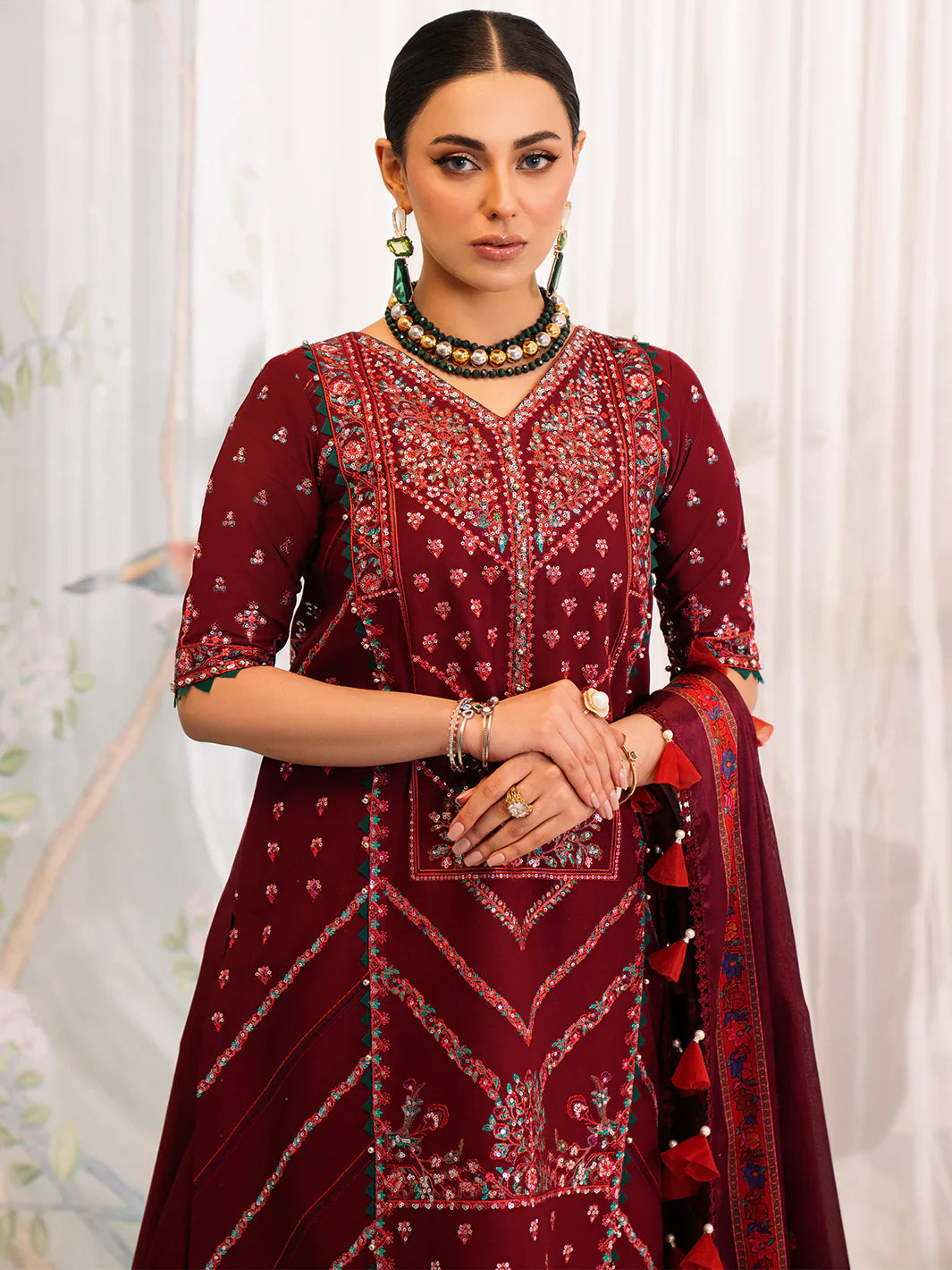 Bin Ilyas | La Hira Spring Summer 24 | 204-A by Bin Ilyas - Designer Dress - Type: Ladies Clothes - Available at Libayah - 100% Original