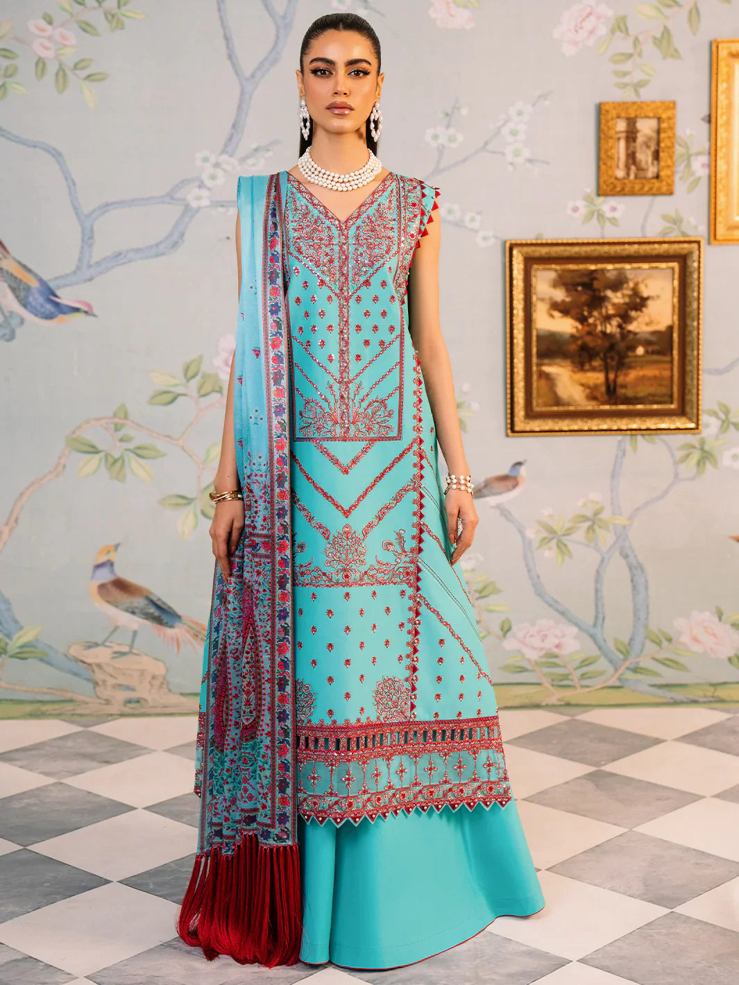 Bin Ilyas | La Hira Spring Summer 24 | 204-B by Bin Ilyas - Designer Dress - Type: Ladies Clothes - Available at Libayah - 100% Original