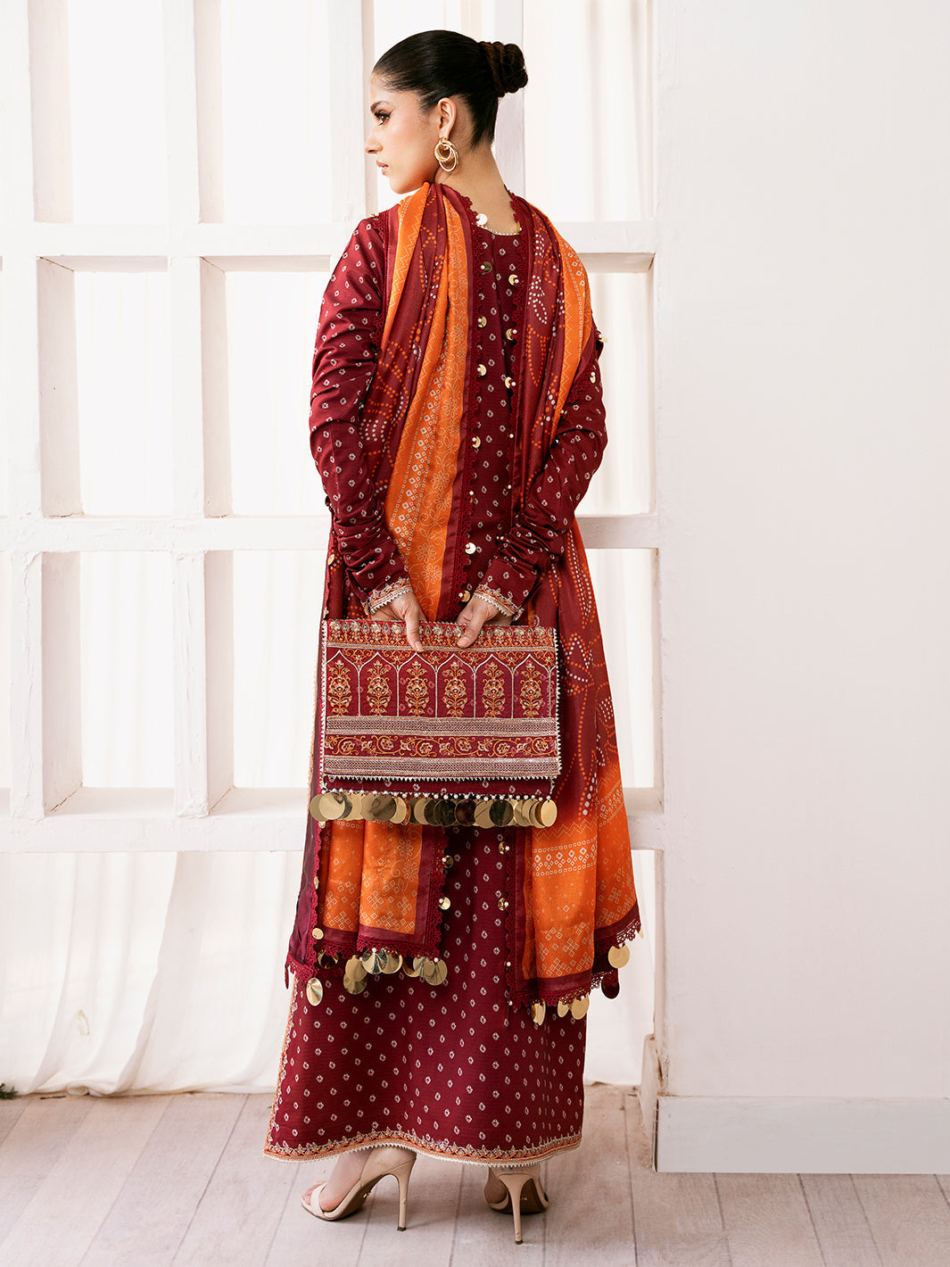 Bin Ilyas | Noura Viscose 24 | 72-B by Bin Ilyas - Designer Dress - Type: Ladies Clothes - Available at Libayah - 100% Original