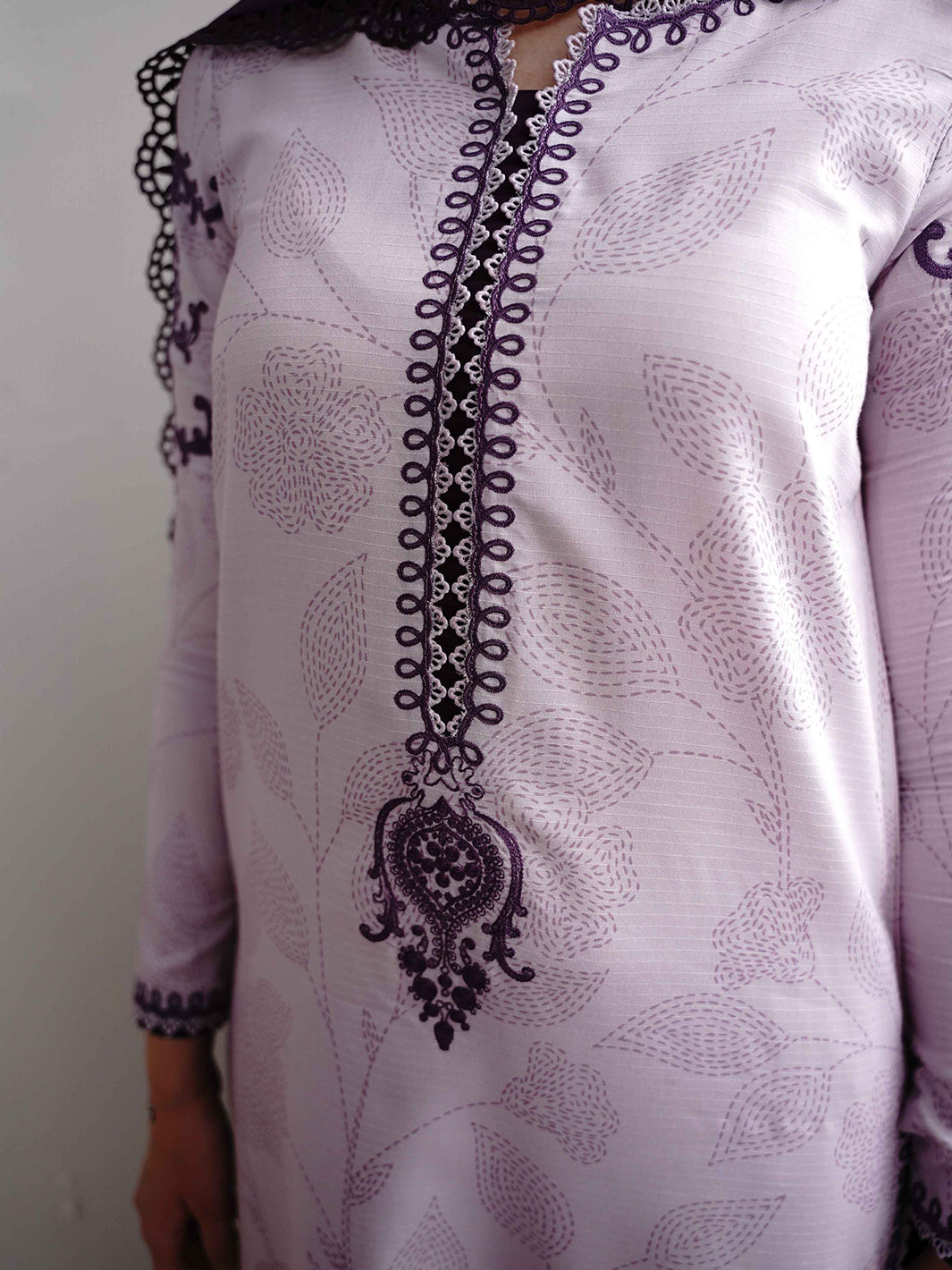 Bin Ilyas | Noura Viscose 24 | 73-A by Bin Ilyas - Designer Dress - Type: Ladies Clothes - Available at Libayah - 100% Original