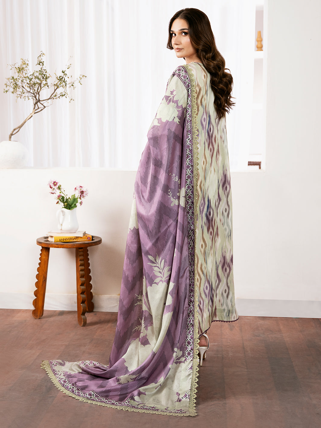 Bin Ilyas | Noura Viscose 24 | 75-A by Bin Ilyas - Designer Dress - Type: Ladies Clothes - Available at Libayah - 100% Original