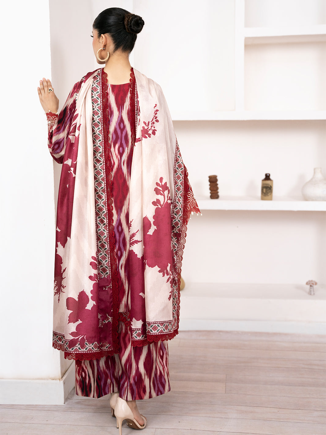 Bin Ilyas | Noura Viscose 24 | 75-B by Bin Ilyas - Designer Dress - Type: Ladies Clothes - Available at Libayah - 100% Original