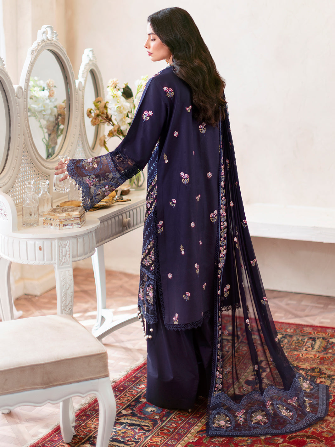 Mahnur | Sophie Luxury Lawn 25 | Blake by Mahnur - Designer Dress - Type: Ladies Clothes - Available at Libayah - 100% Original
