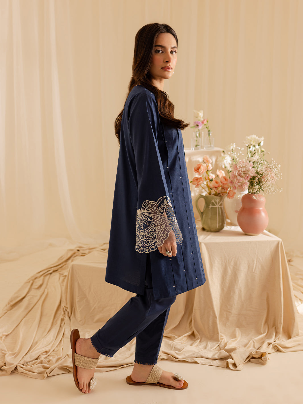 Mahnur | Petal Whispers Lawn Pret | Bluebell by Mahnur - Designer Dress - Type: Ladies Clothes - Available at Libayah - 100% Original