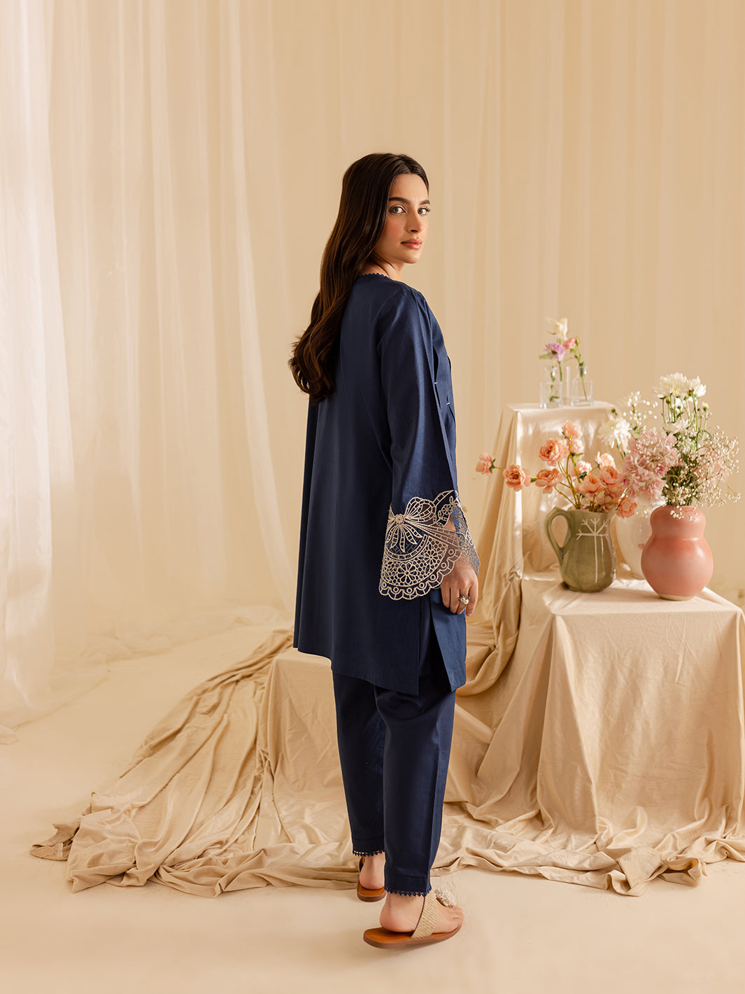 Mahnur | Petal Whispers Lawn Pret | Bluebell by Mahnur - Designer Dress - Type: Ladies Clothes - Available at Libayah - 100% Original