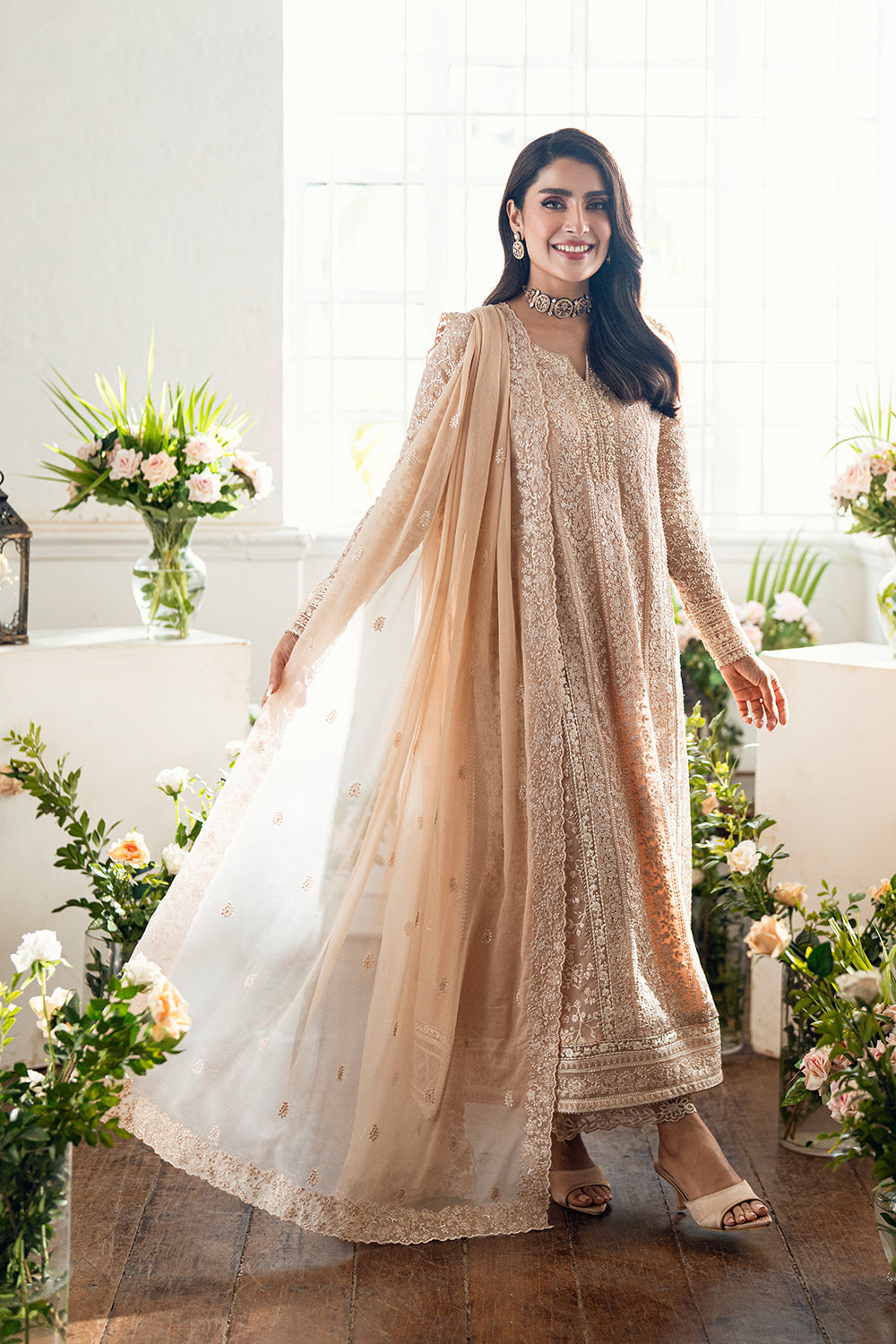 Azure | Vogue Formals | Celestial Cream by Azure - Designer Dress - Type: Ladies Clothes - Available at Libayah - 100% Original
