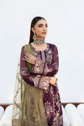 Ramsha | Chevron Chiffon Collection | A-1002 by Ramsha - Designer Dress - Type: Ladies Clothes - Available at Libayah - 100% Original