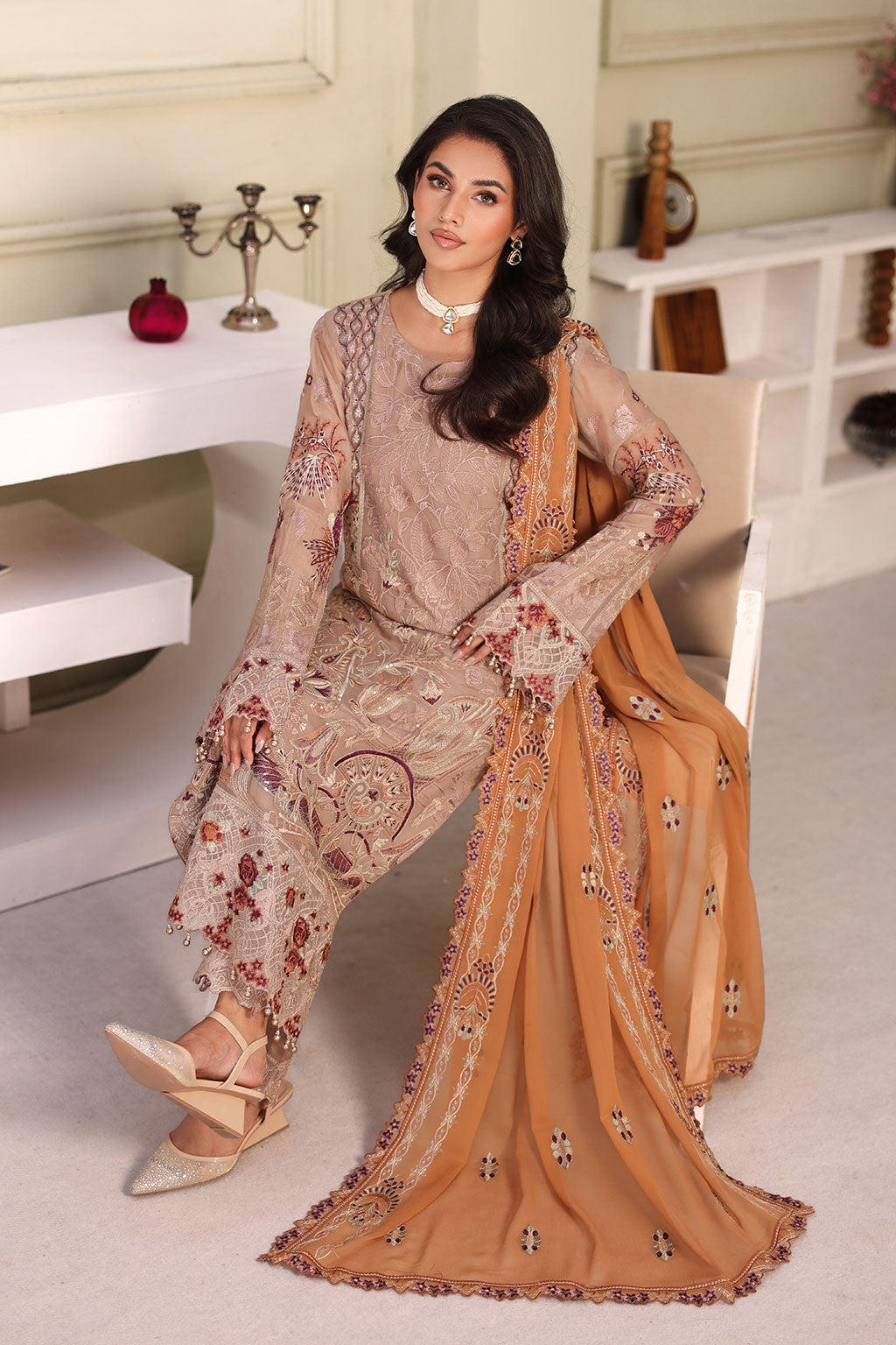 Ramsha | Ramsha Collection | F-2708 by Ramsha - Designer Dress  - Type : Ladies Clothes - Available at Libayah - 100% Original 