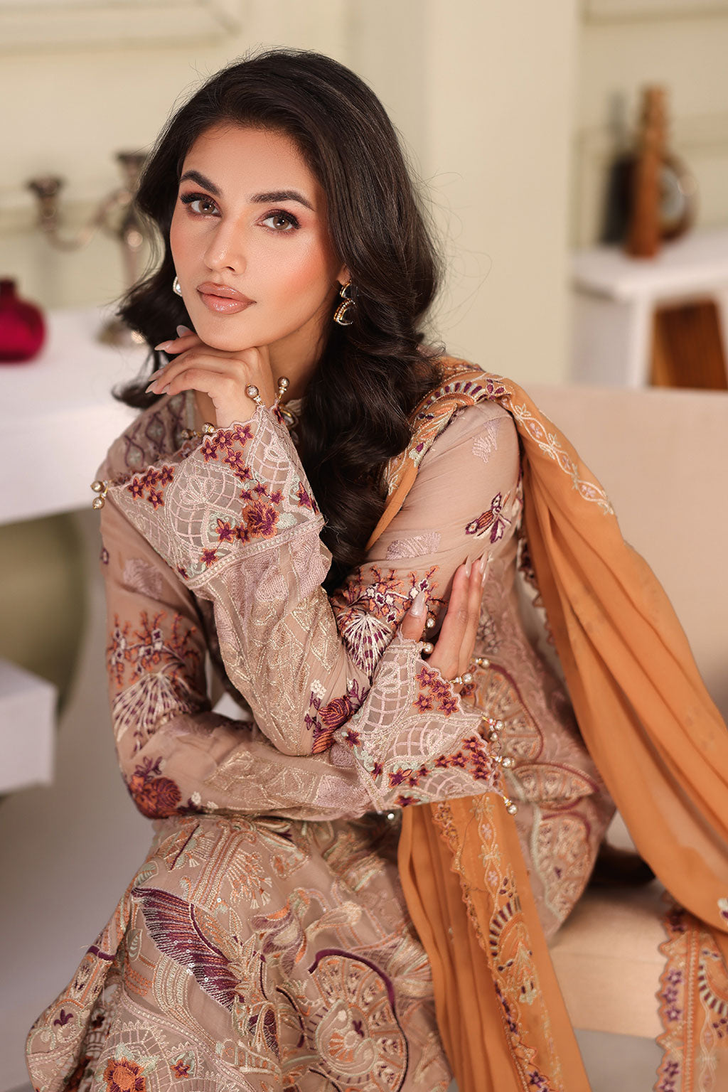 Ramsha | Ramsha Collection | F-2708 by Ramsha - Designer Dress  - Type : Ladies Clothes - Available at Libayah - 100% Original 