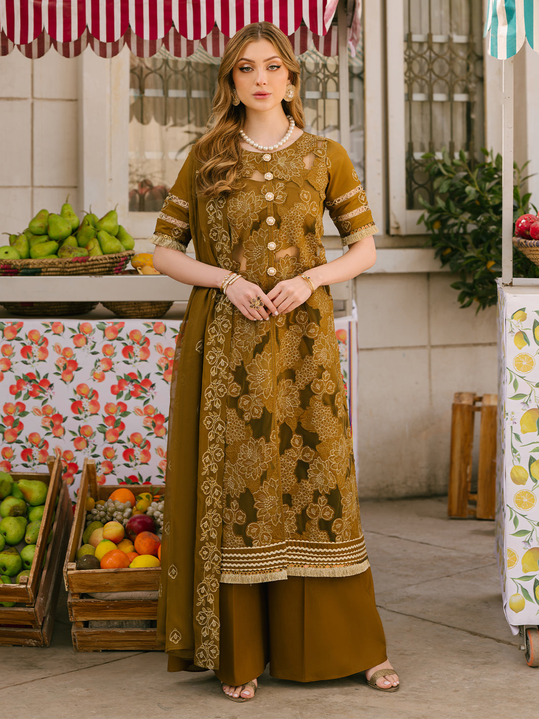 Mahnur | Mahrukh Eid Edit 24 | CHLOE by Mahnur - Designer Dress - Type: Ladies Clothes - Available at Libayah - 100% Original