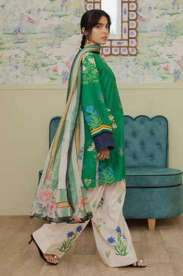 Zara Shahjahn | Coco Prints 24 | D10 by Zara Shahjahan - Designer Dress - Type: Casuals - Available at Libayah - 100% Original