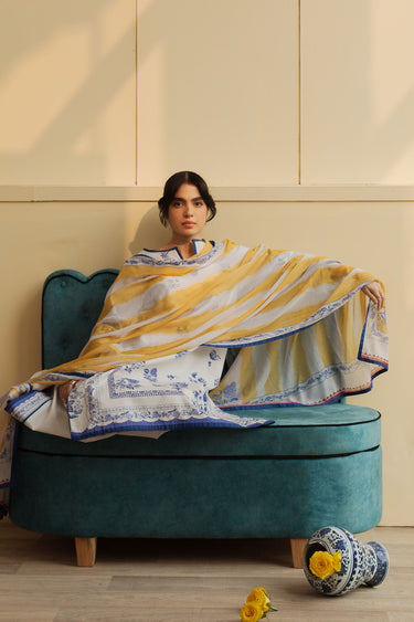 Zara Shahjahn | Coco Prints 24 | D6 by Zara Shahjahan - Designer Dress - Type: Casuals - Available at Libayah - 100% Original