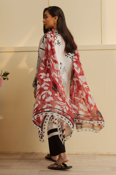 Zara Shahjahn | Coco Prints 24 | D8 by Zara Shahjahan - Designer Dress - Type: Casuals - Available at Libayah - 100% Original