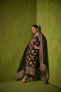 Dhanak | Festive Formals | SS24DU-3192 BLACK 3Pcs by Dhanak - Designer Dress - Type: Formal - Available at Libayah - 100% Original
