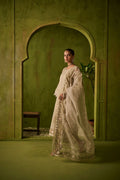 Dhanak | Festive Formals | SS24DU-3194 BEIGE 3Pcs by Dhanak - Designer Dress - Type: Luxury - Available at Libayah - 100% Original