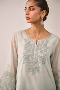 Dhanak | Festive Signature Pret | SS24DA-2481 SKY BLUE by Dhanak - Designer Dress - Type: Formal - Available at Libayah - 100% Original