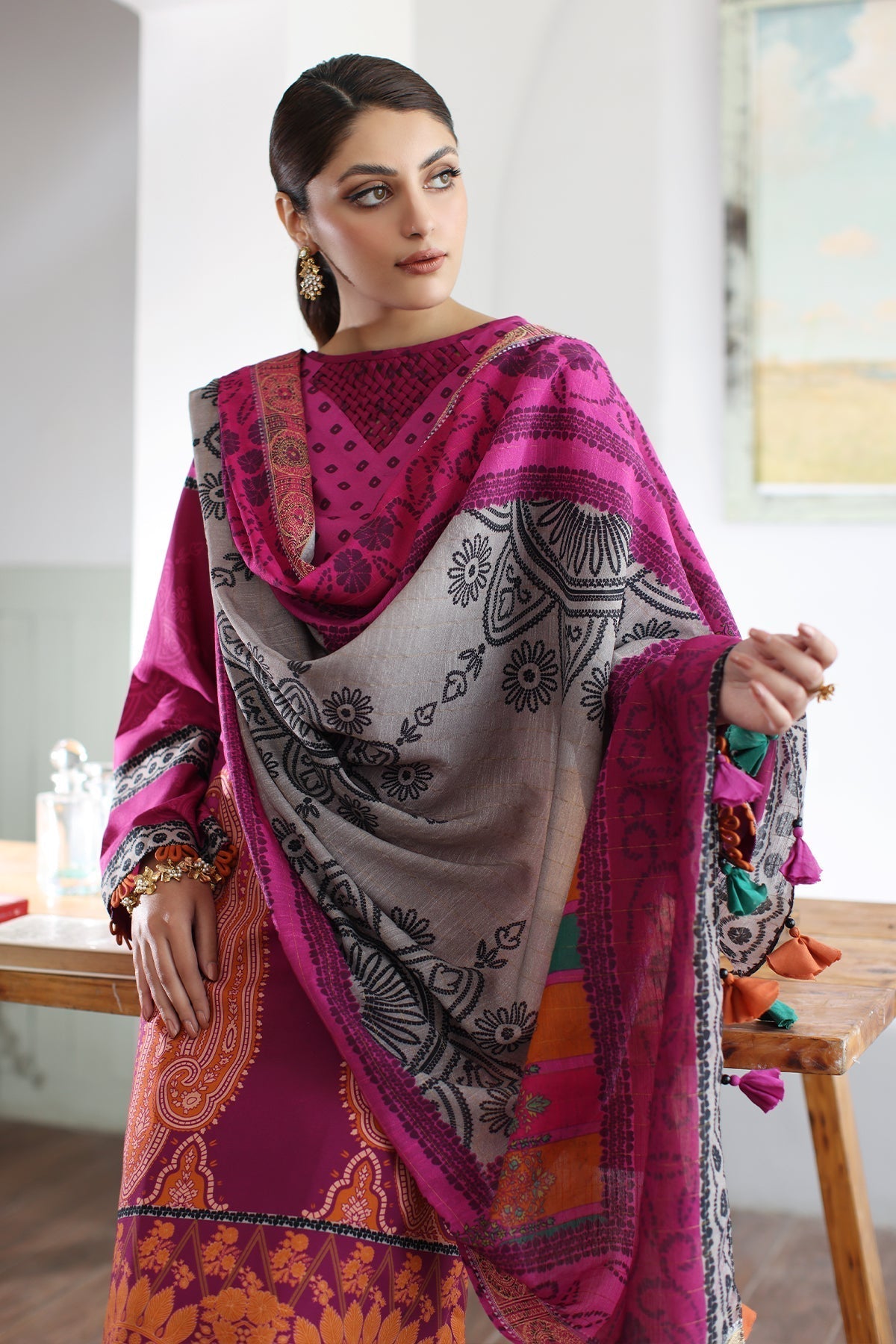 Charizma | Lawn Collection 24 | CP4-07 by Charizma - Designer Dress - Type: Casuals - Available at Libayah - 100% Original