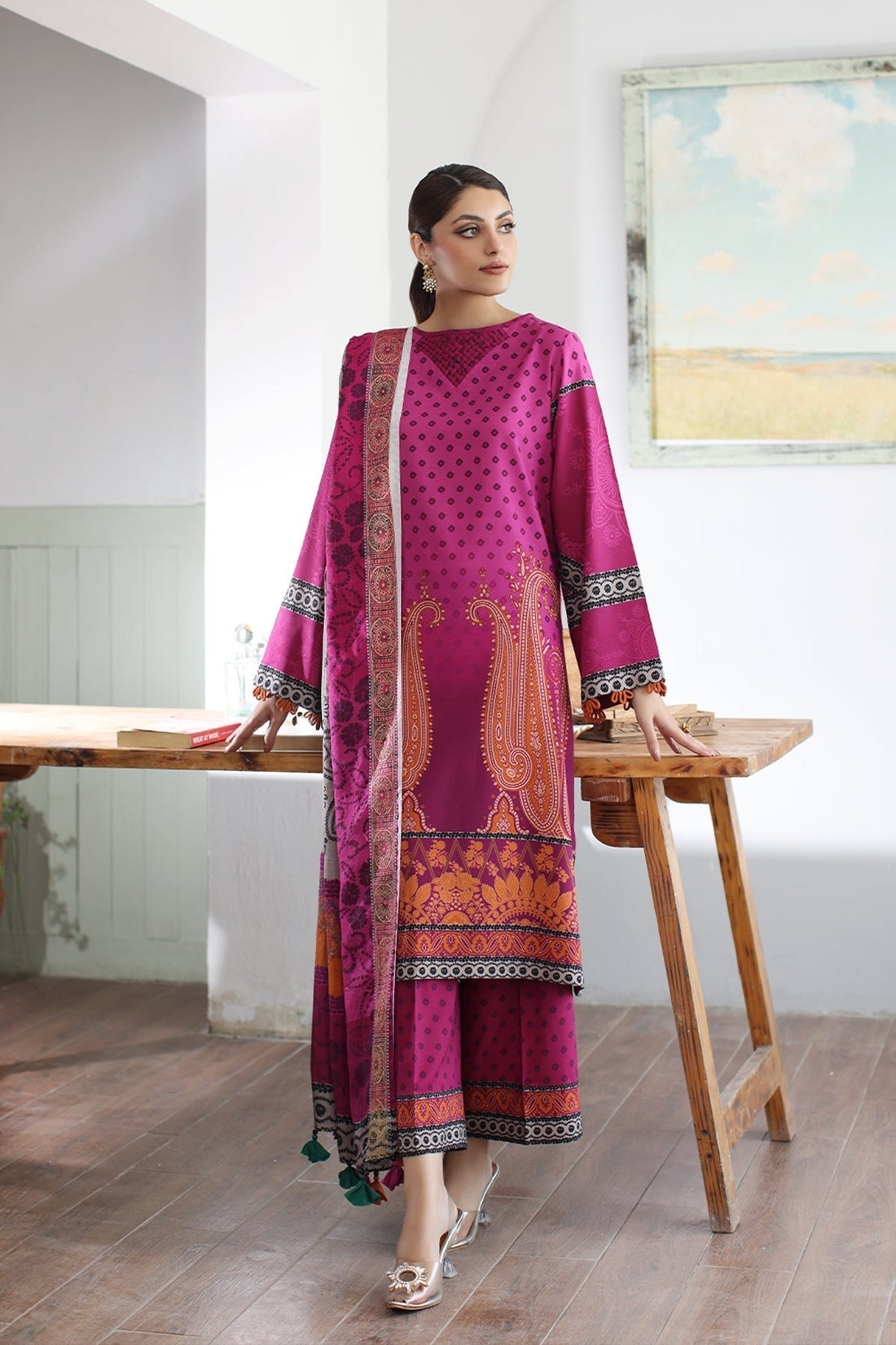 Charizma | Lawn Collection 24 | CP4-07 by Charizma - Designer Dress - Type: Casuals - Available at Libayah - 100% Original