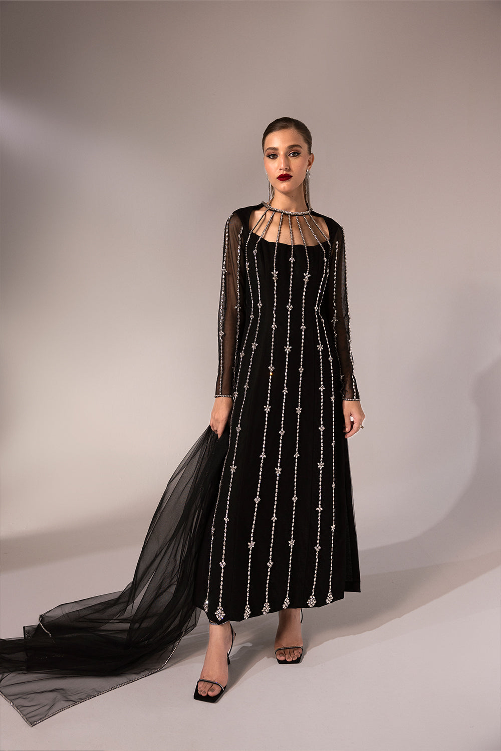 Caia | Regine Luxury Formal 23 | MIDNIGHT by Caia - Designer Dress - Type: Ladies Clothes - Available at Libayah - 100% Original
