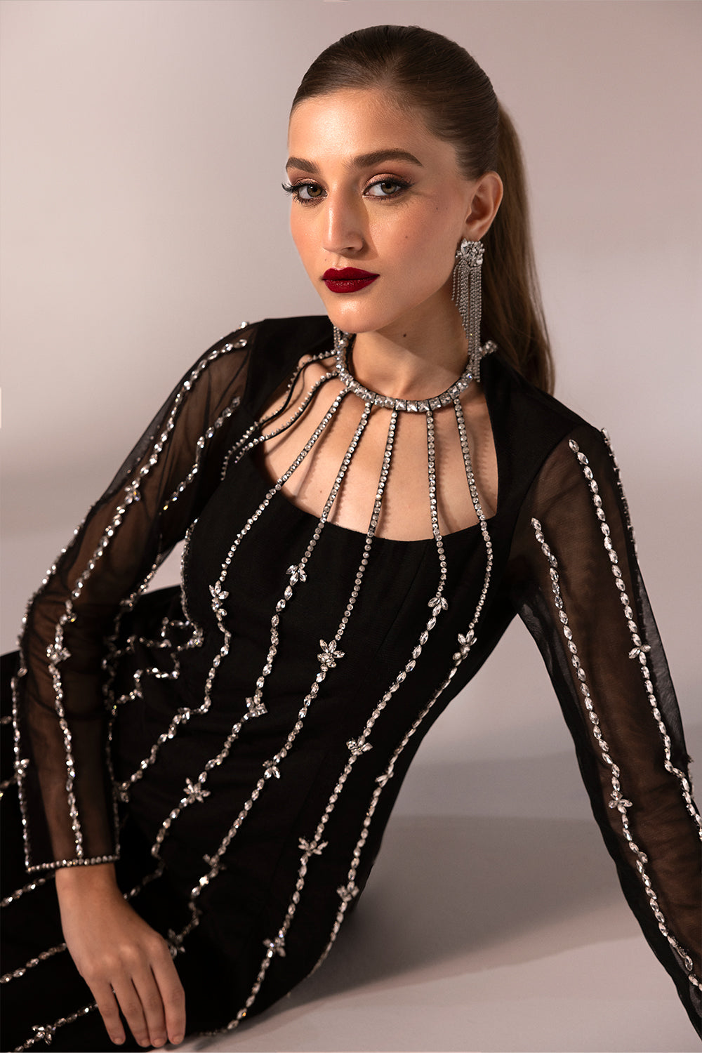 Caia | Regine Luxury Formal 23 | MIDNIGHT by Caia - Designer Dress - Type: Ladies Clothes - Available at Libayah - 100% Original