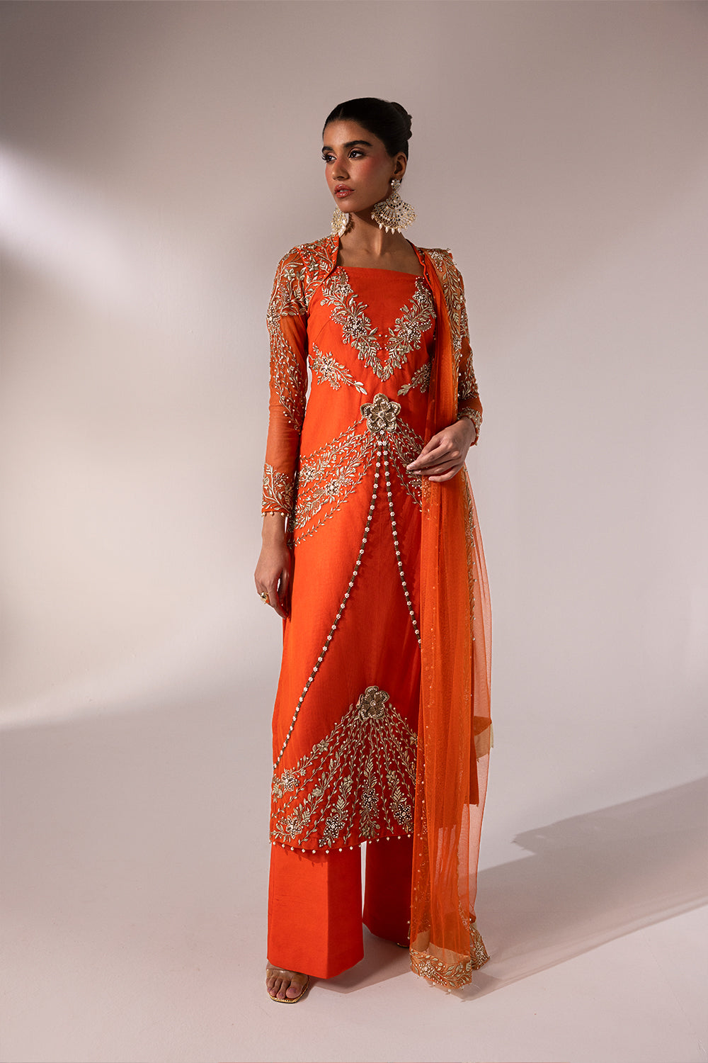 Caia | Regine Luxury Formal 23 | TANGERINE by Caia - Designer Dress - Type: Ladies Clothes - Available at Libayah - 100% Original