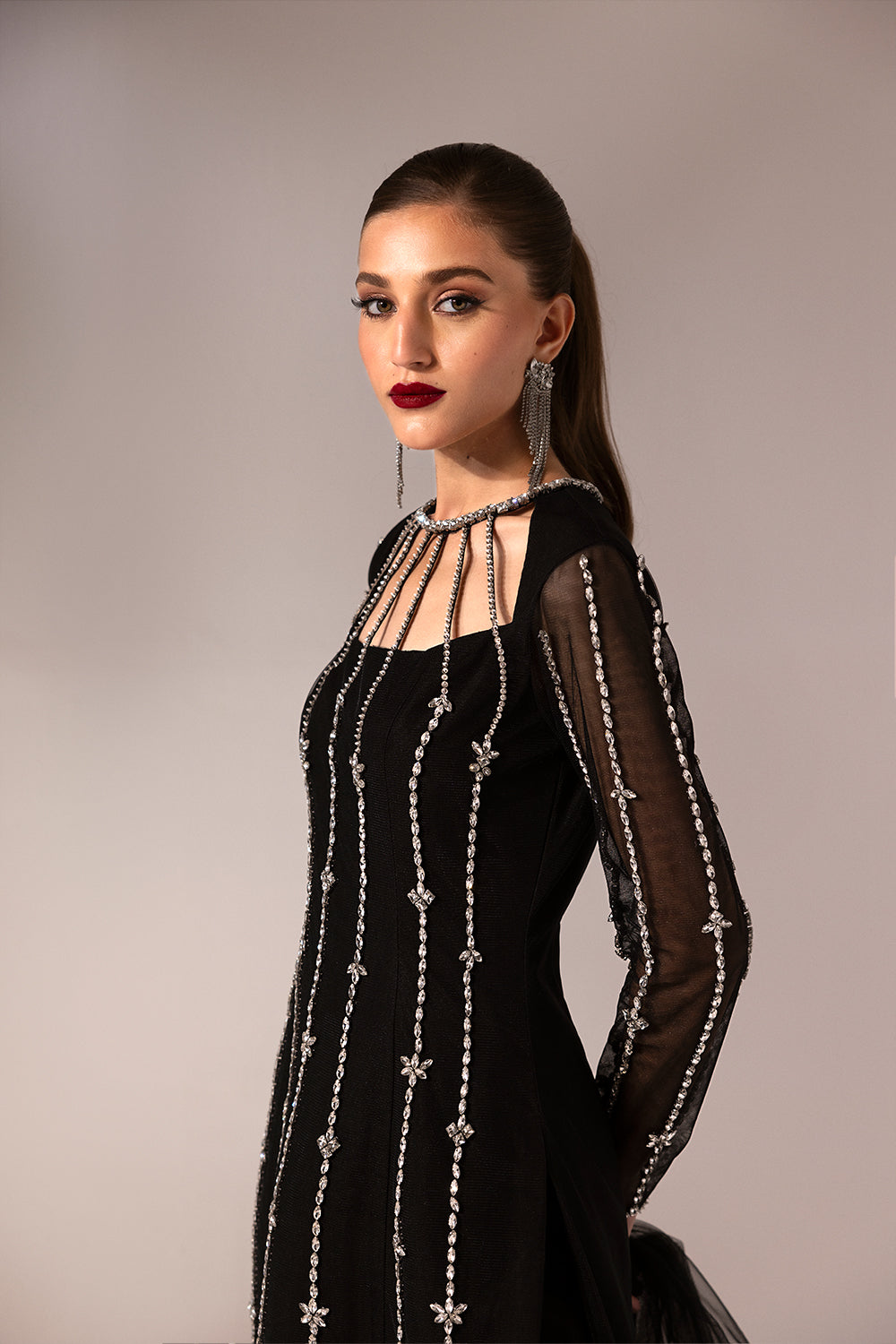 Caia | Regine Luxury Formal 23 | MIDNIGHT by Caia - Designer Dress - Type: Ladies Clothes - Available at Libayah - 100% Original