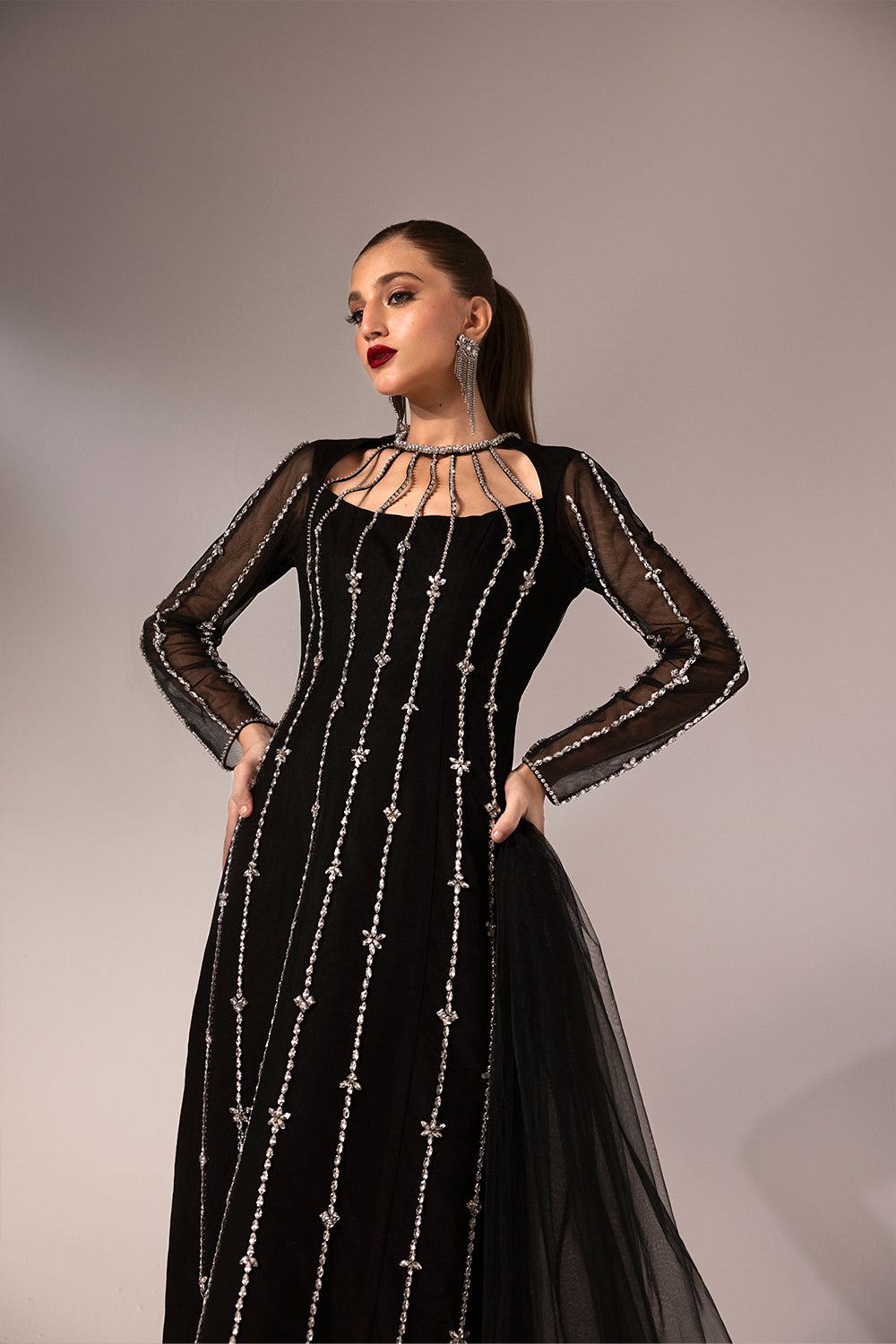 Caia | Regine Luxury Formal 23 | MIDNIGHT by Caia - Designer Dress - Type: Ladies Clothes - Available at Libayah - 100% Original