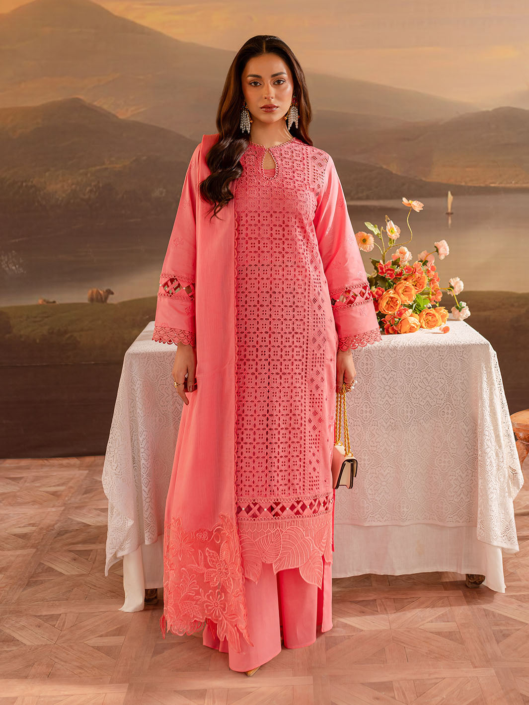 Mahnur | Twilight Luxury Lawn 25 | CARISEA by Mahnur - Designer Dress - Type: Ladies Clothes - Available at Libayah - 100% Original