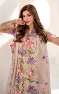 Asifa and Nabeel | Azalia Sumemr 25 | Carnation (AZL25-09) by Asifa and Nabeel - Designer Dress - Type: Ladies Clothes - Available at Libayah - 100% Original