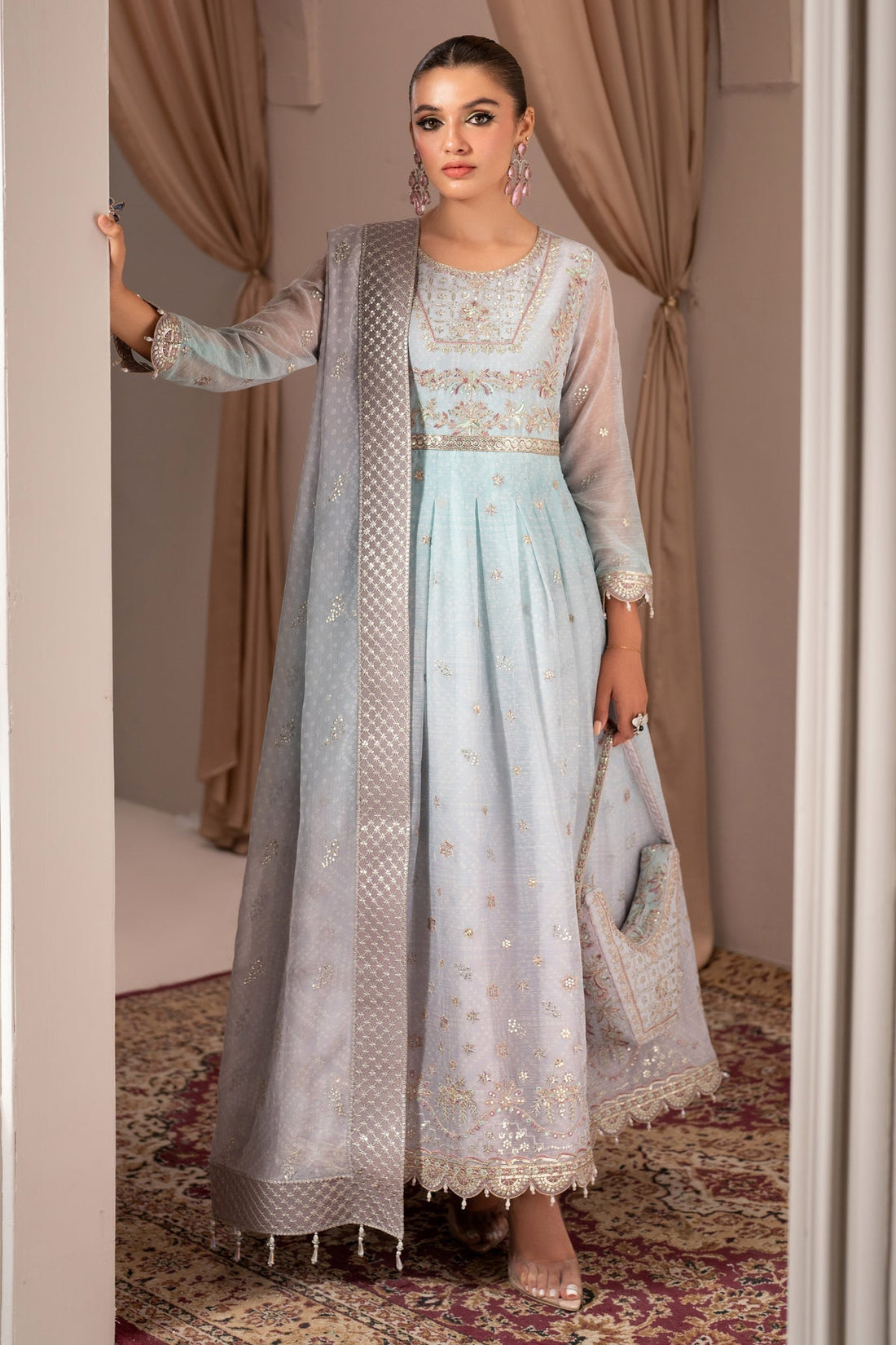 Alizeh | Jhalak Formals | AF-JHLK-01-CHANDNI by Alizeh - Designer Dress - Type: Ladies Clothes - Available at Libayah - 100% Original