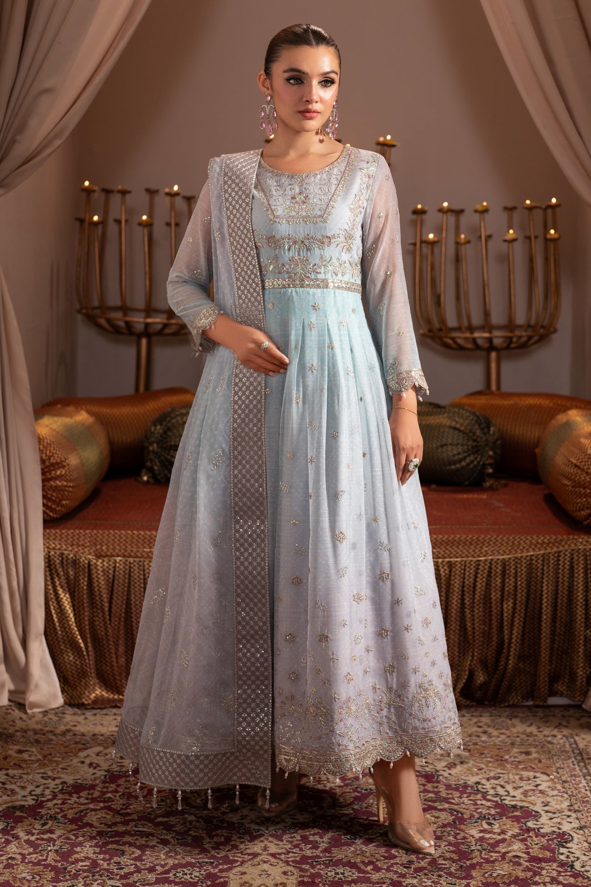 Alizeh | Jhalak Formals | AF-JHLK-01-CHANDNI by Alizeh - Designer Dress - Type: Ladies Clothes - Available at Libayah - 100% Original